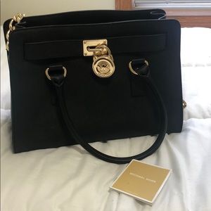 Michael Kors Hamilton East West Leather Purse